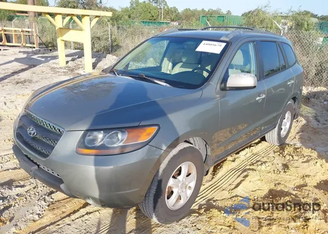 2007 Hyundai Santa Fe Gls z USA, uszkodzony, nr VIN 5NMSG13D17H099611